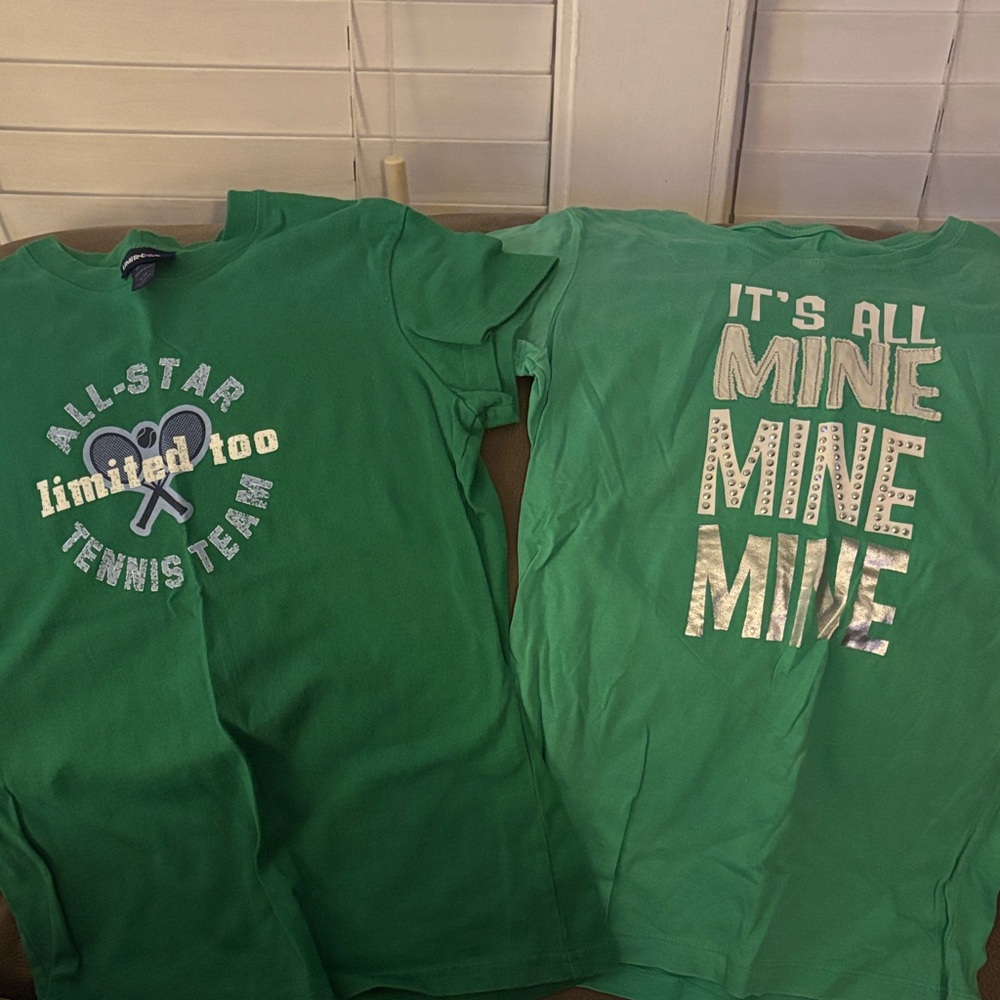 TWO LIMITED TOO SZ 14 T-SHIRTS